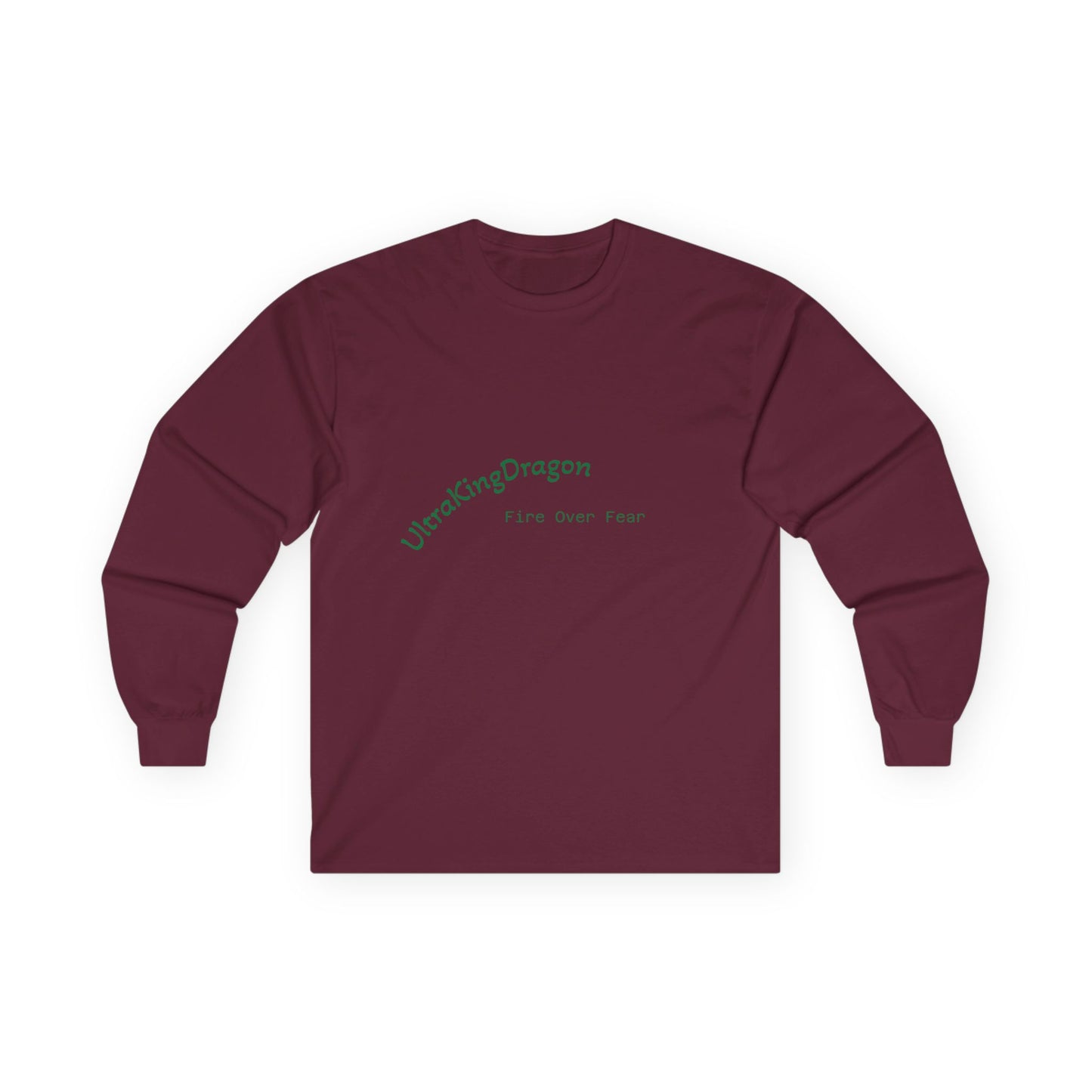 Minimalist 'Vibes Over Fear' Long Sleeve Tee