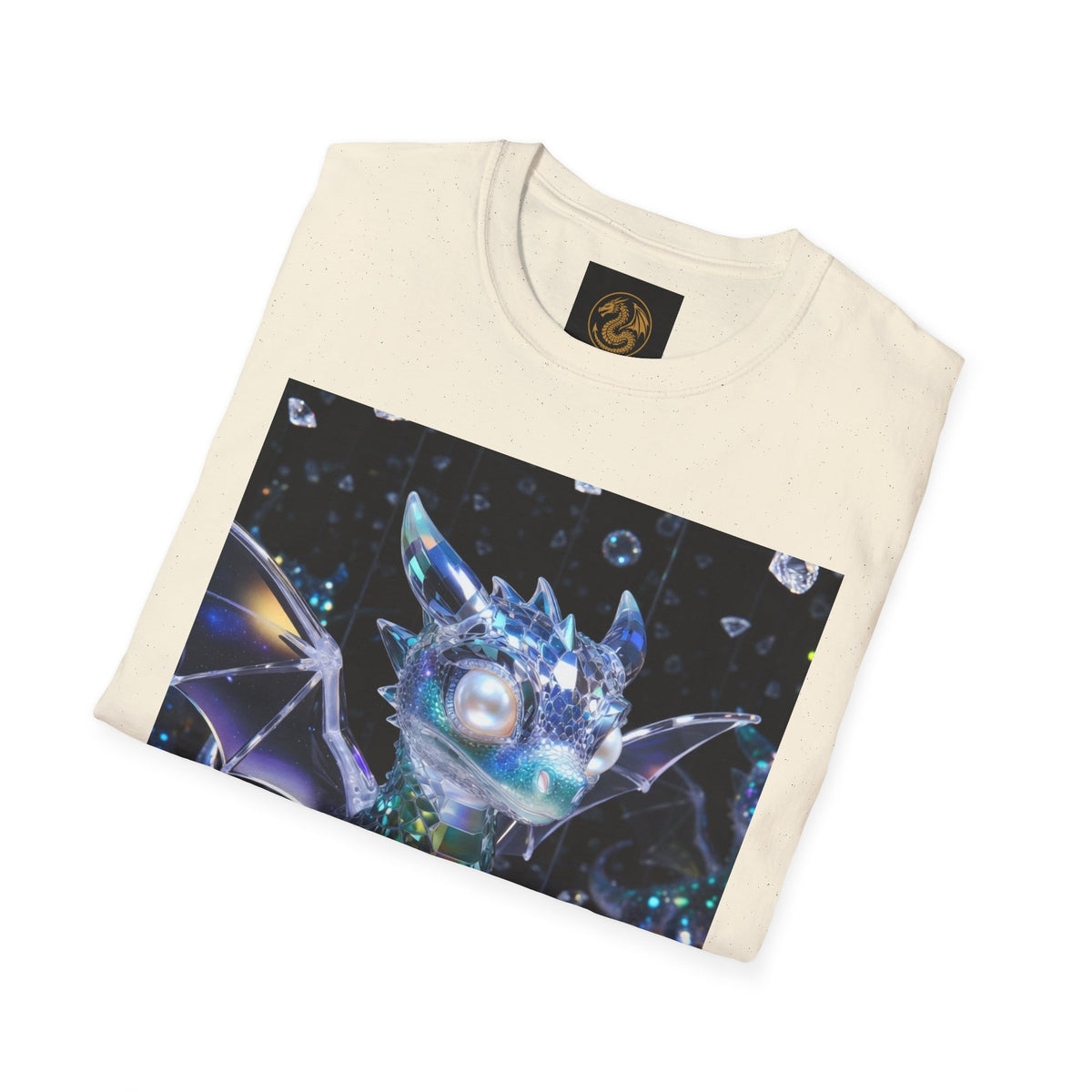 A Crystal Dragon T-Shirt — Sparkling Gem Fantasy Tee