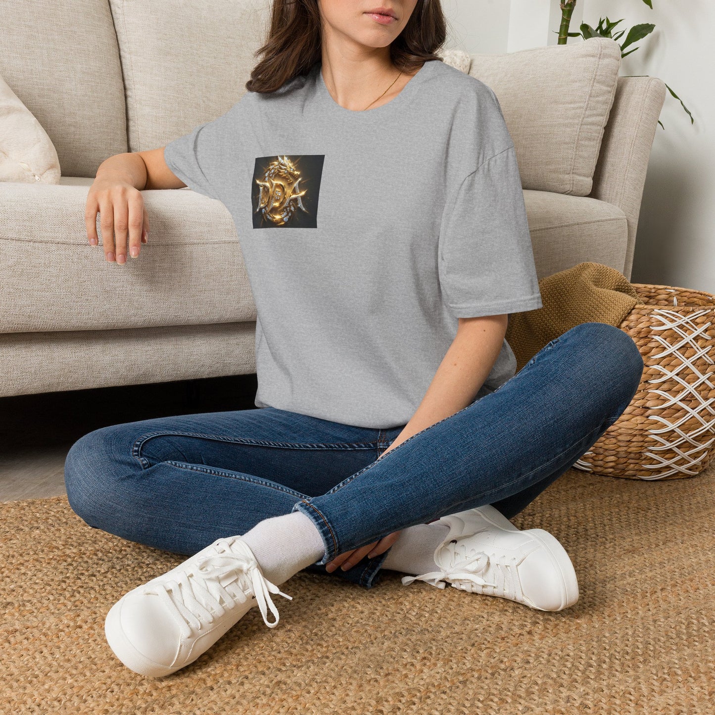 #1 seller DDA DIVINE DRAGON ARMOR T-Shirt — Golden Dragon Emblem Chest Logo, Fantasy Gaming Fan Tee