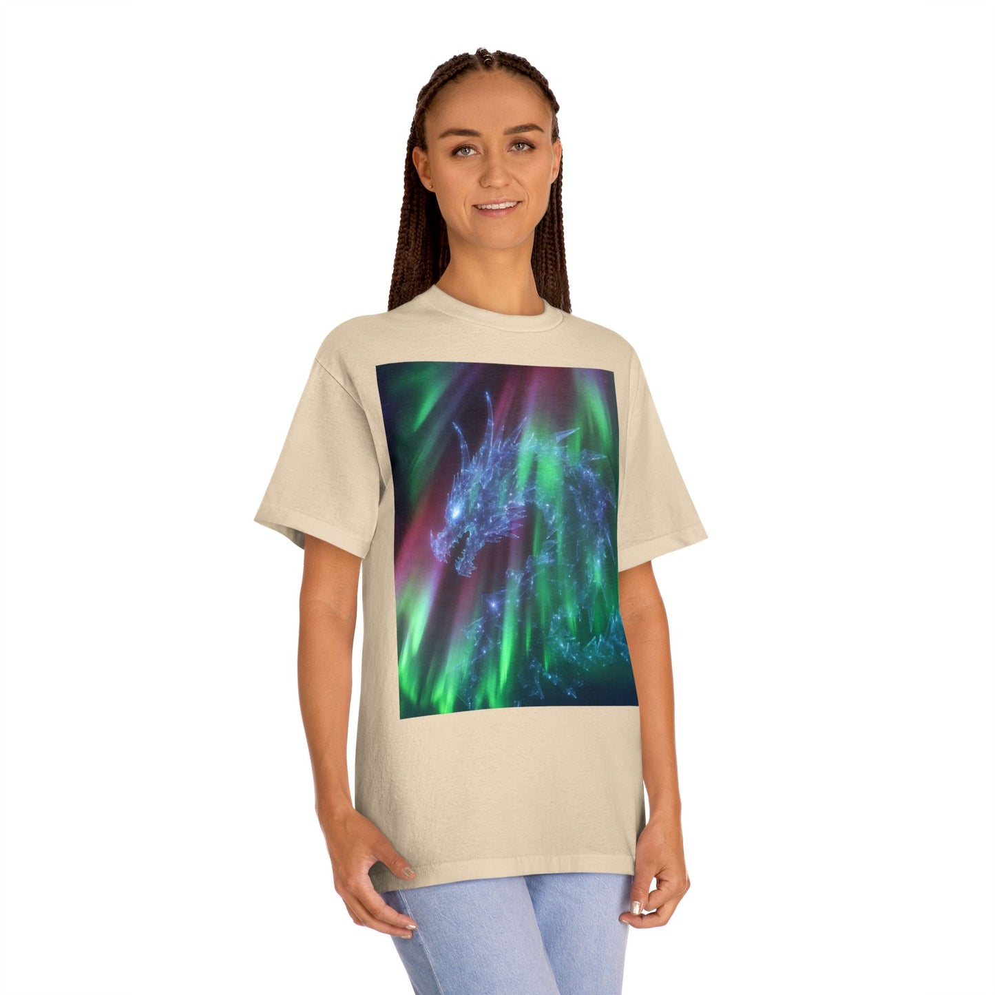 Aurora Unicorn Tee — Northern Lights Fantasy Graphic T-Shirt