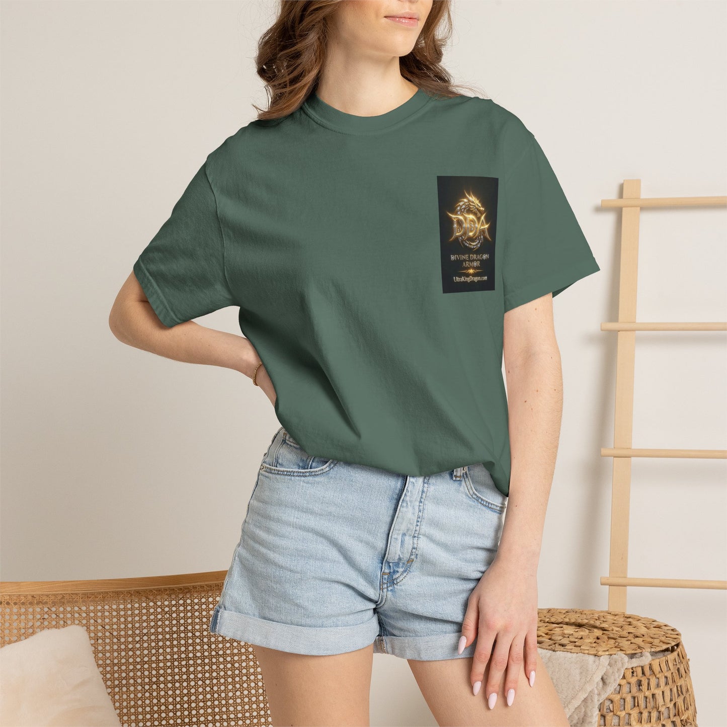 T-Shirt — DIVINE DRAGON ARMOR Mythic Design "Find Your True North"