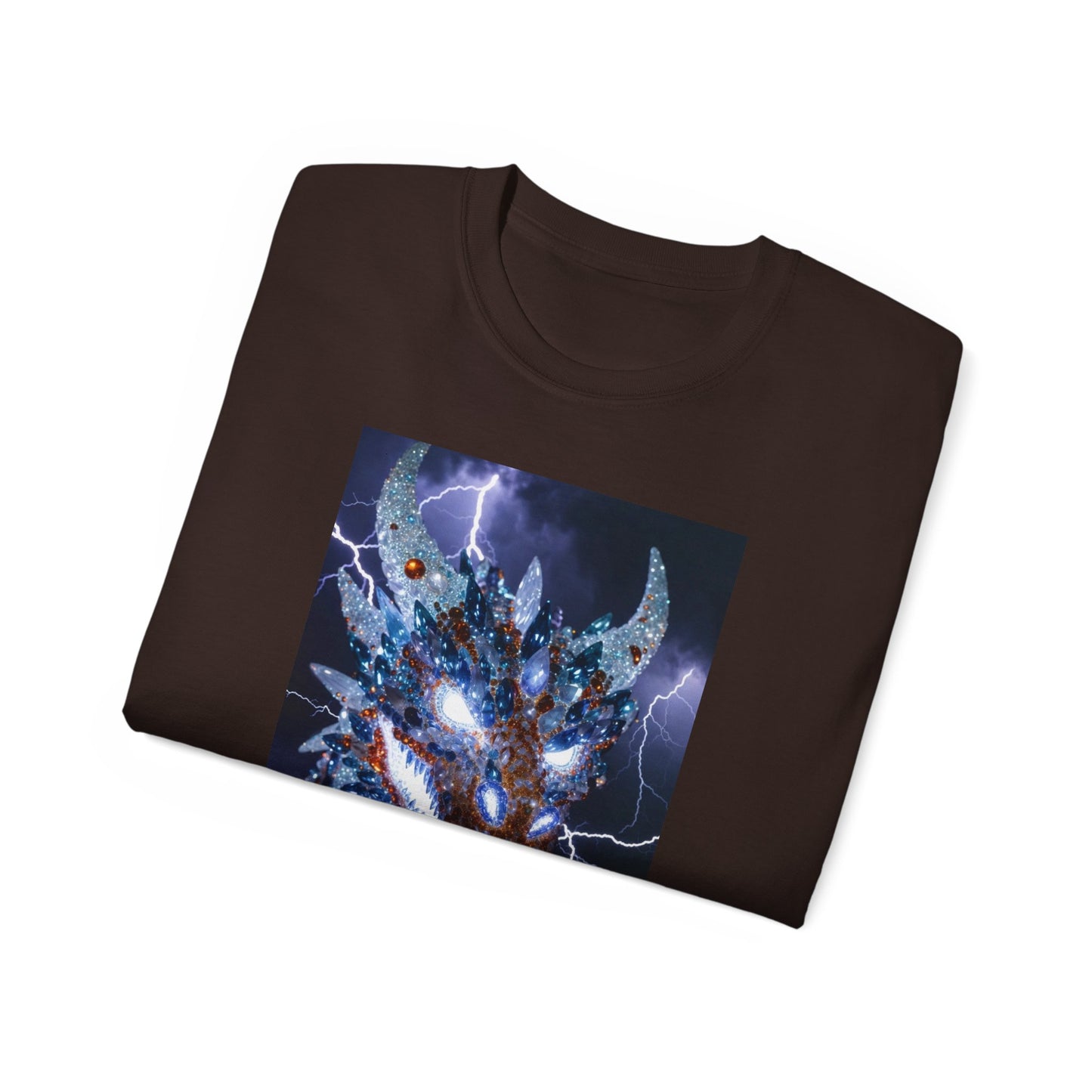 Electric Dragon T-Shirt — Lightning Fantasy Beast Graphic Tee