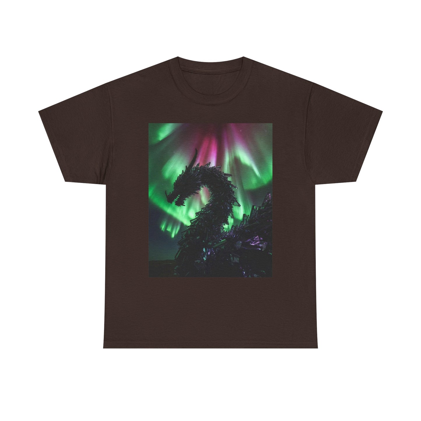 Dragon Aurora T-Shirt — Northern Lights Dragon Graphic Tee