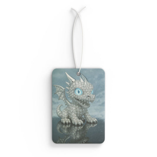 Cute Dragon Car Air Freshener, Travel Small Hanging Scent, Fantasy Decor, Gift for Dragon Lovers, Baby Shower, Road Trip Essential