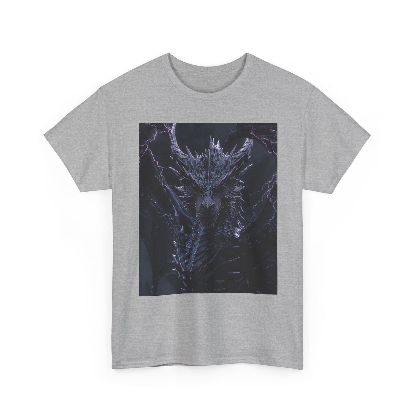 Dark Dragon Tee — Dark Fantasy Gothic Dragon Graphic Shirt