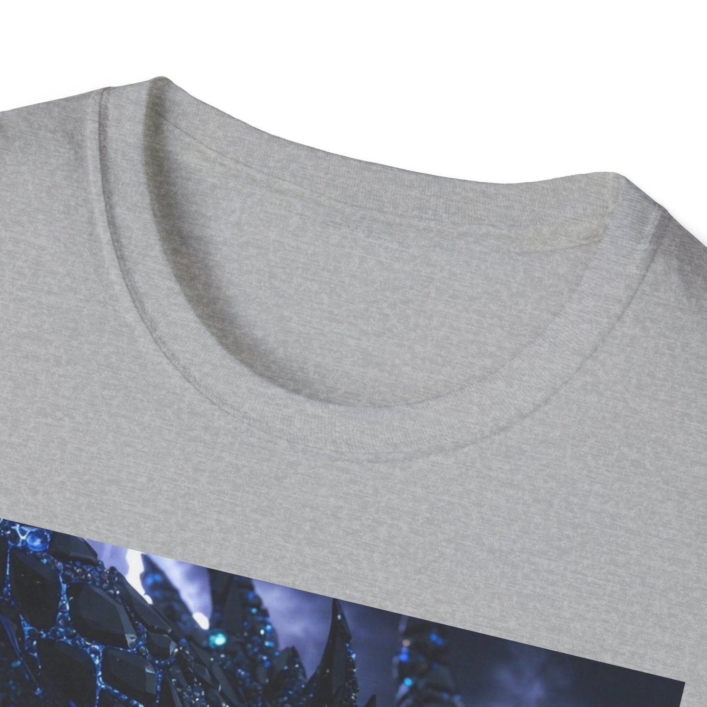 Lightning Godzilla T-Shirt – Neon Blue Monster Tee