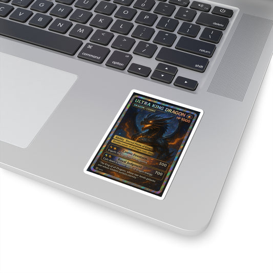 Fantasy-Themed Kiss-Cut Stickers - When Gods Return Design