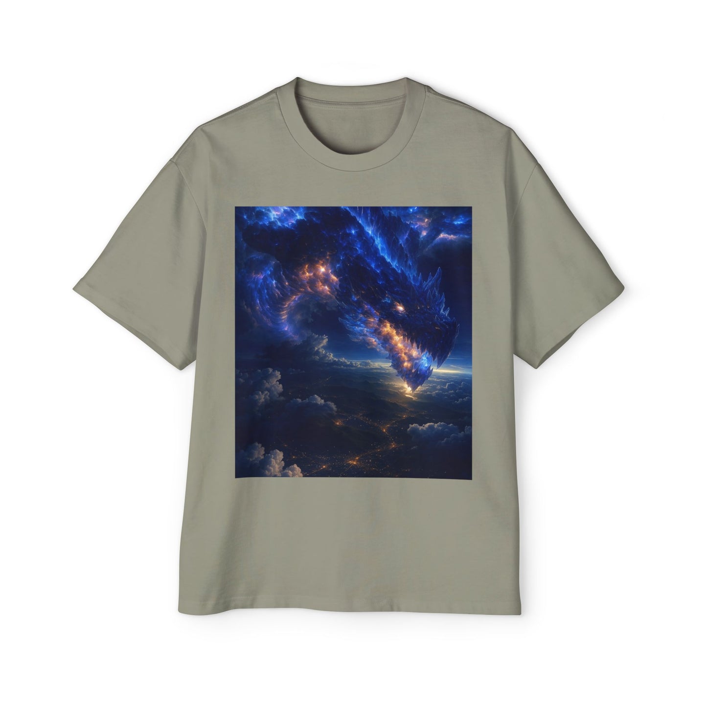 Men's Oversized Galaxy Tee, Comfortable Graphic T-Shirt, Casual Wear, Unique Gift for Space Lovers, Vintage Style, Unisex