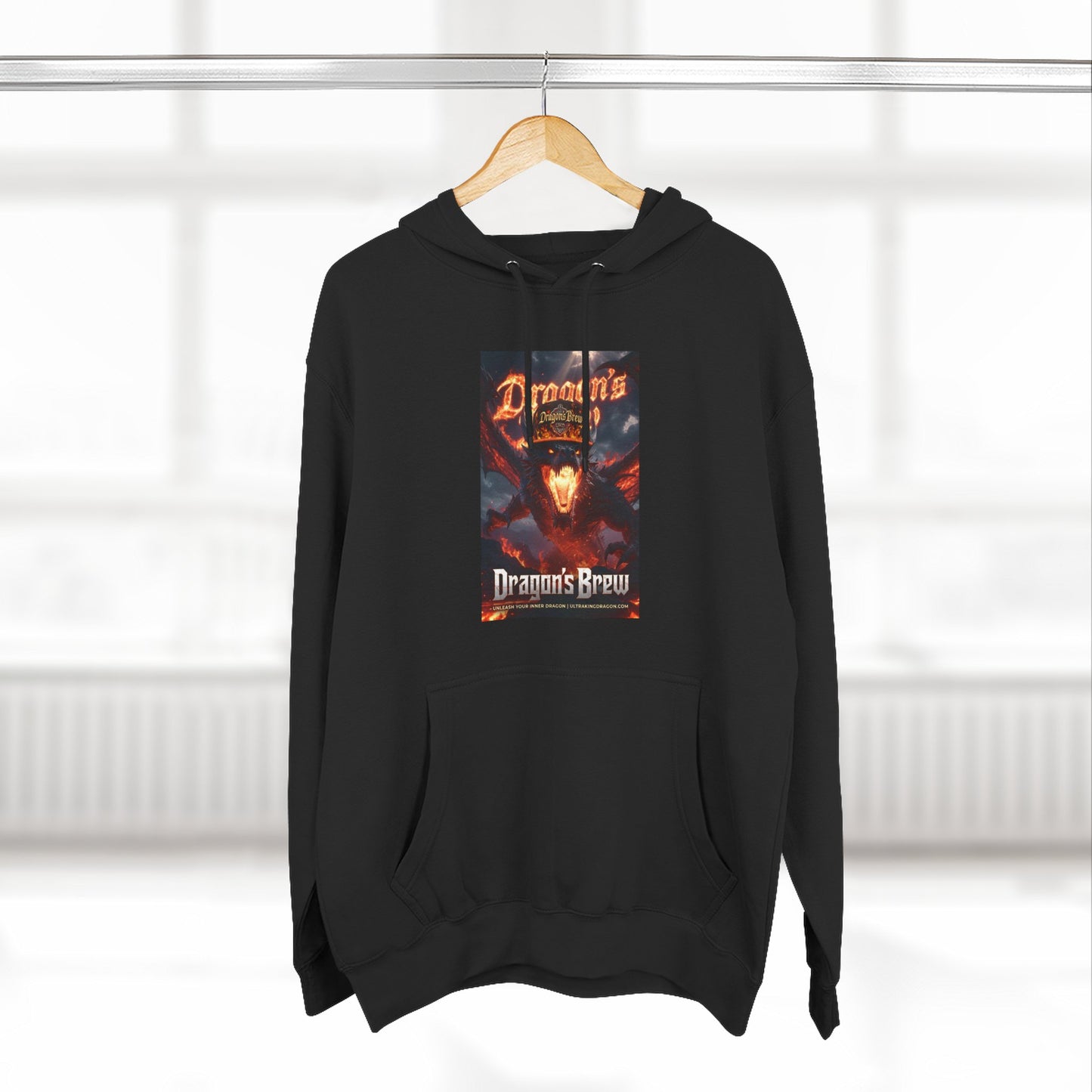 Dragons Brew Three-Panel Fleece Hoodie