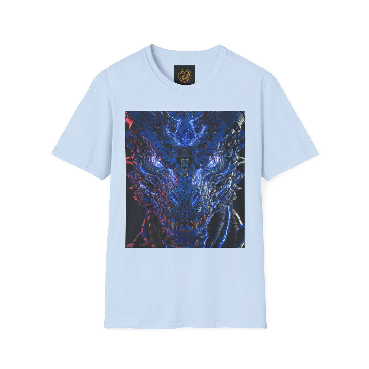 #1 Selling Dragon Nebula T-Shirt — Cosmic Blue Dragon Graphic Tee