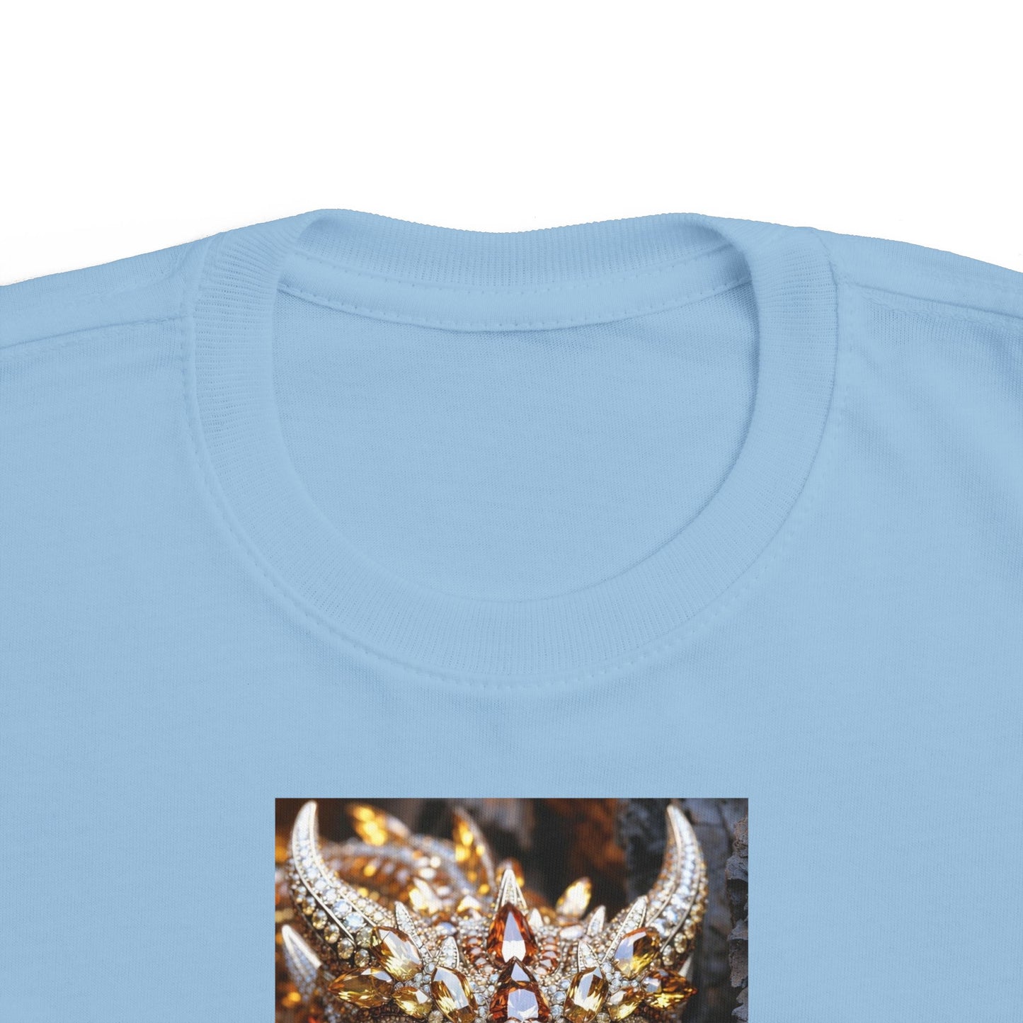Toddler Tee — Fierce Gold Dragon Graphic Shirt