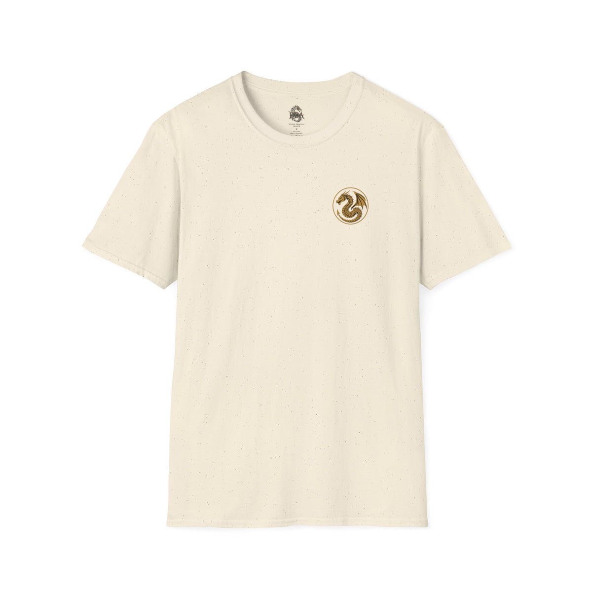 A # 1 Selling Divine Dragon Armor Pocket T-Shirt — Vintage Gold Emblem Tee