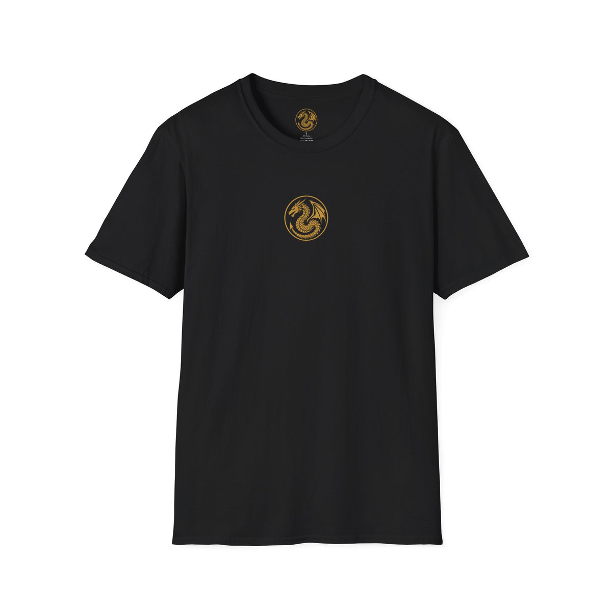 Golden Serpent Symbol T-Shirt