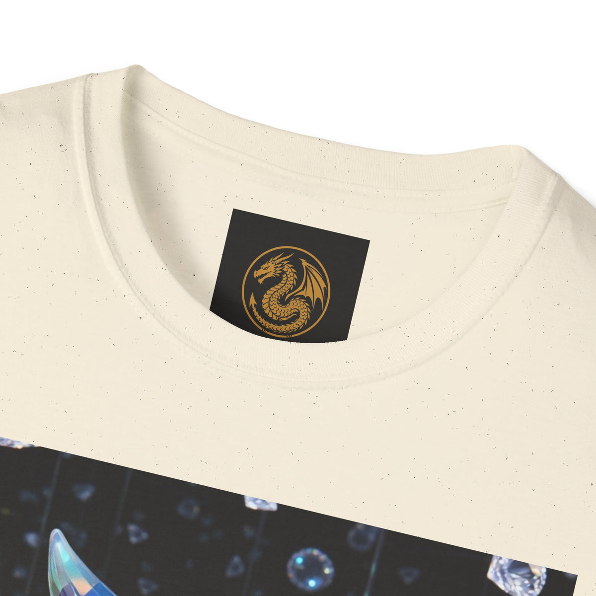 A Crystal Dragon T-Shirt — Sparkling Gem Fantasy Tee