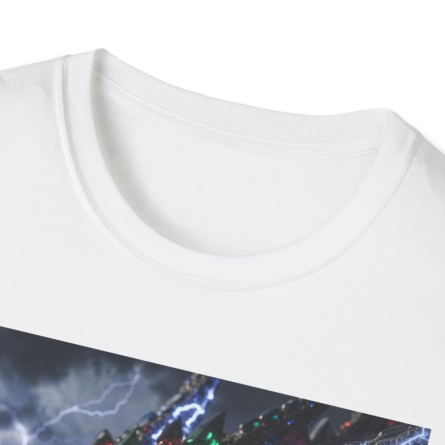 Dragon Lightning T-Shirt — Electric Dark Fantasy Monster Graphic Tee