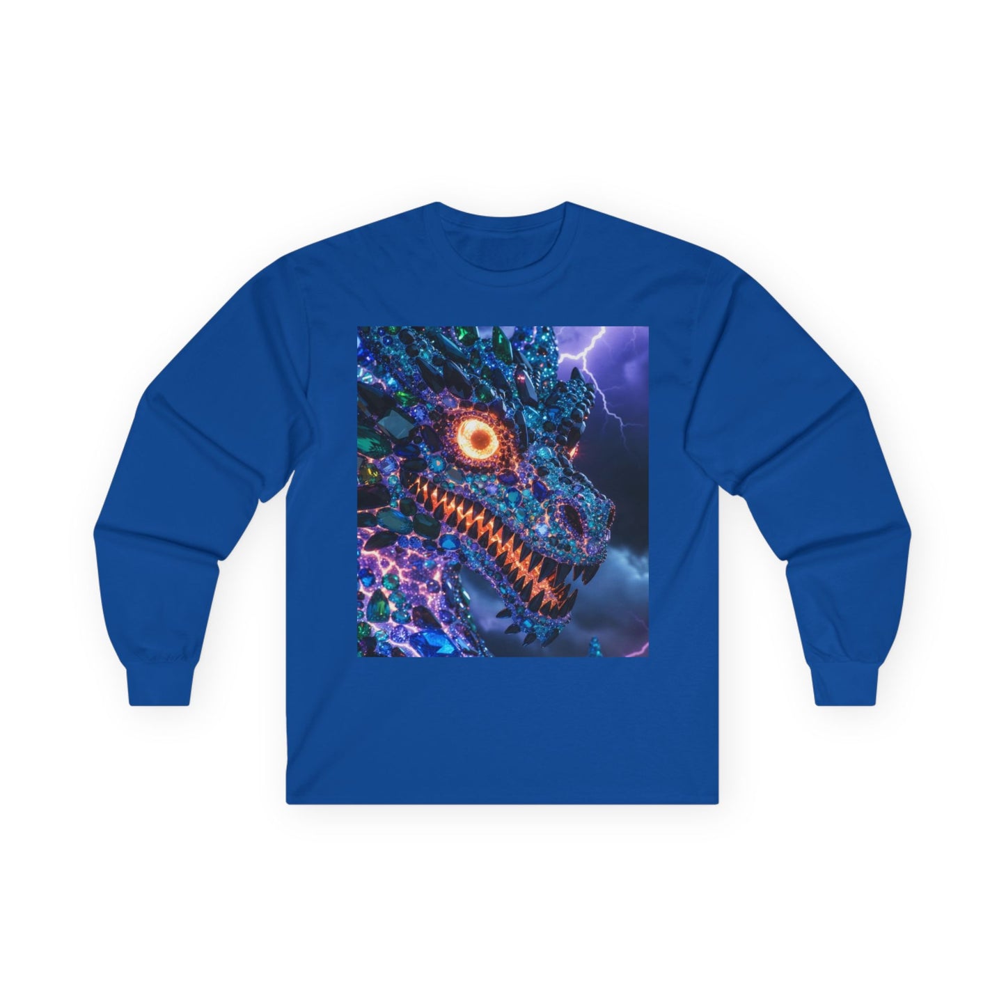 Godzilla Neon Monster Long Sleeve Tee — Electric Kaiju Graphic