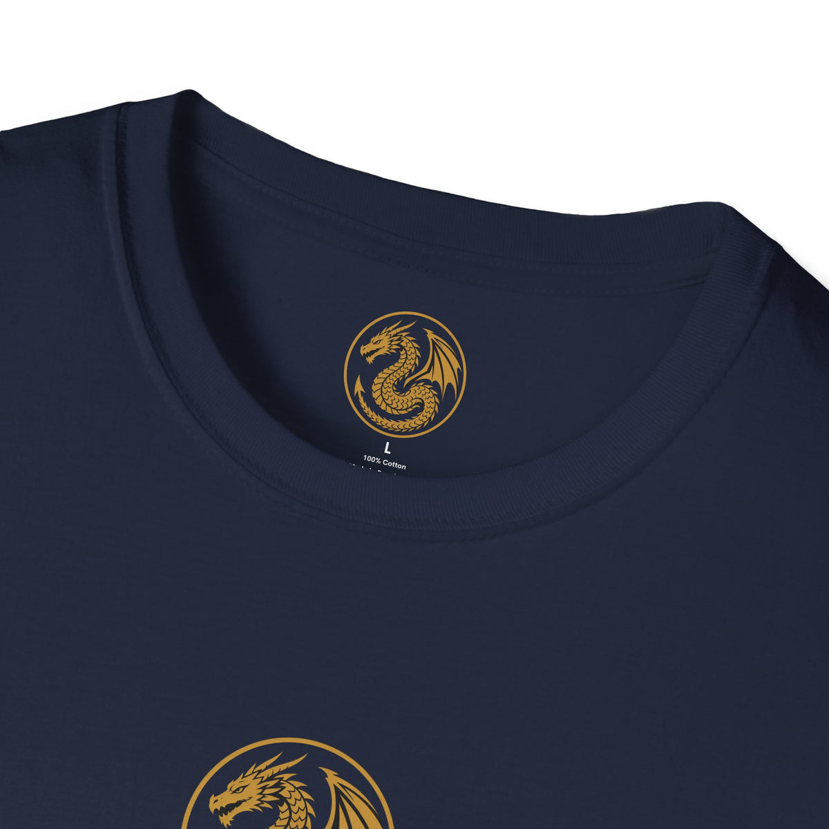 Golden Serpent Symbol T-Shirt
