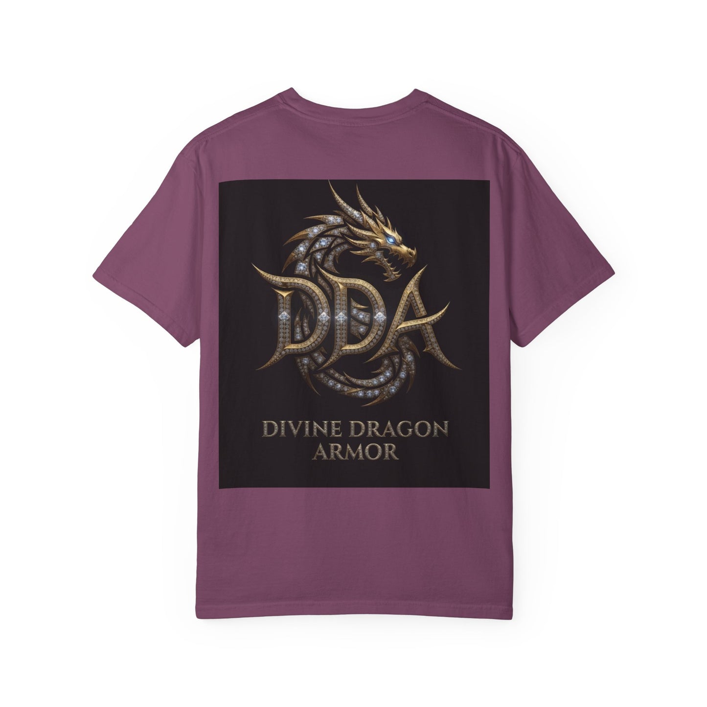 A Dragon Storm Graphic T-Shirt — Dark Fantasy Chest Print