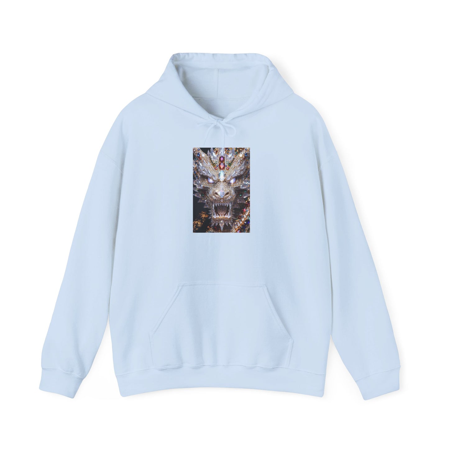 Dragon Skull Hoodie - Mystic Fantasy Graphic Pullover