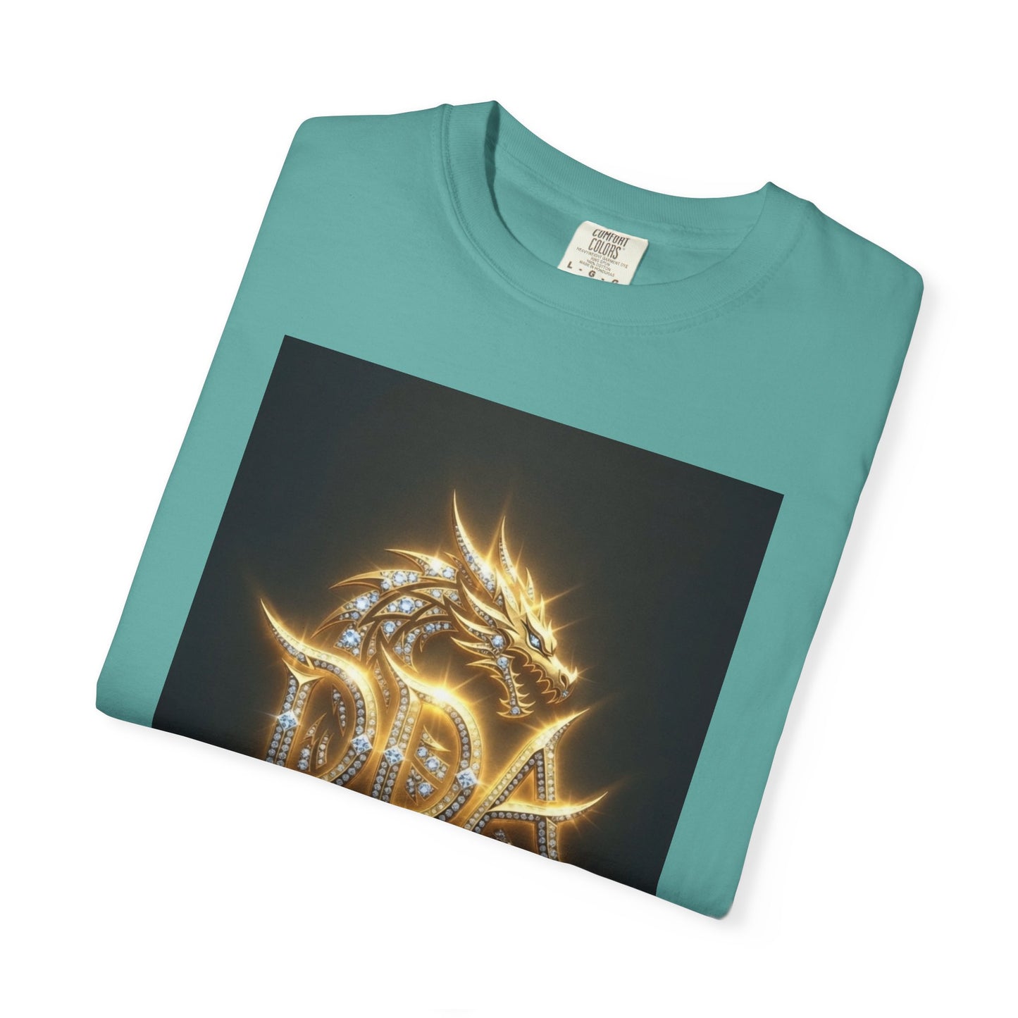A DIVINE DRAGON ARMOR MEN OR WOMANS Garment-Dyed T-shirt