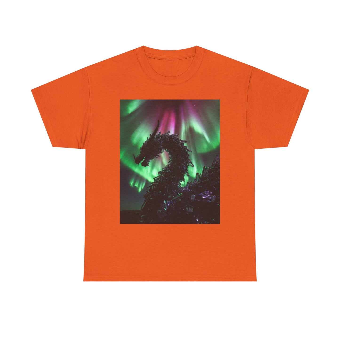 Dragon Aurora T-Shirt — Northern Lights Dragon Graphic Tee
