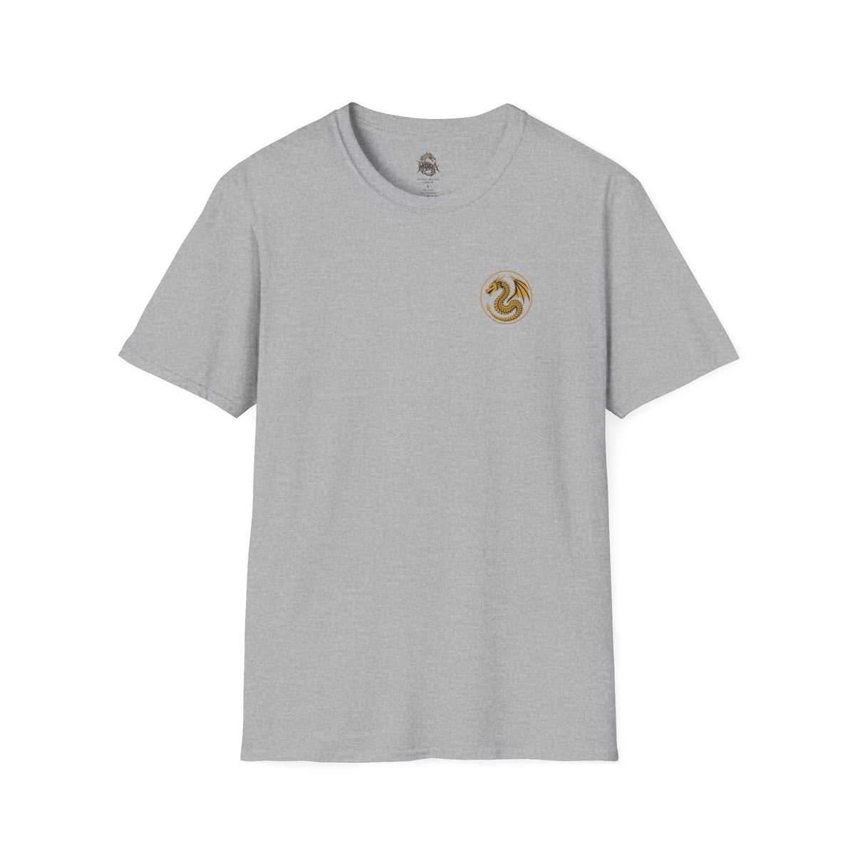 A # 1 Selling Divine Dragon Armor Pocket T-Shirt — Vintage Gold Emblem Tee