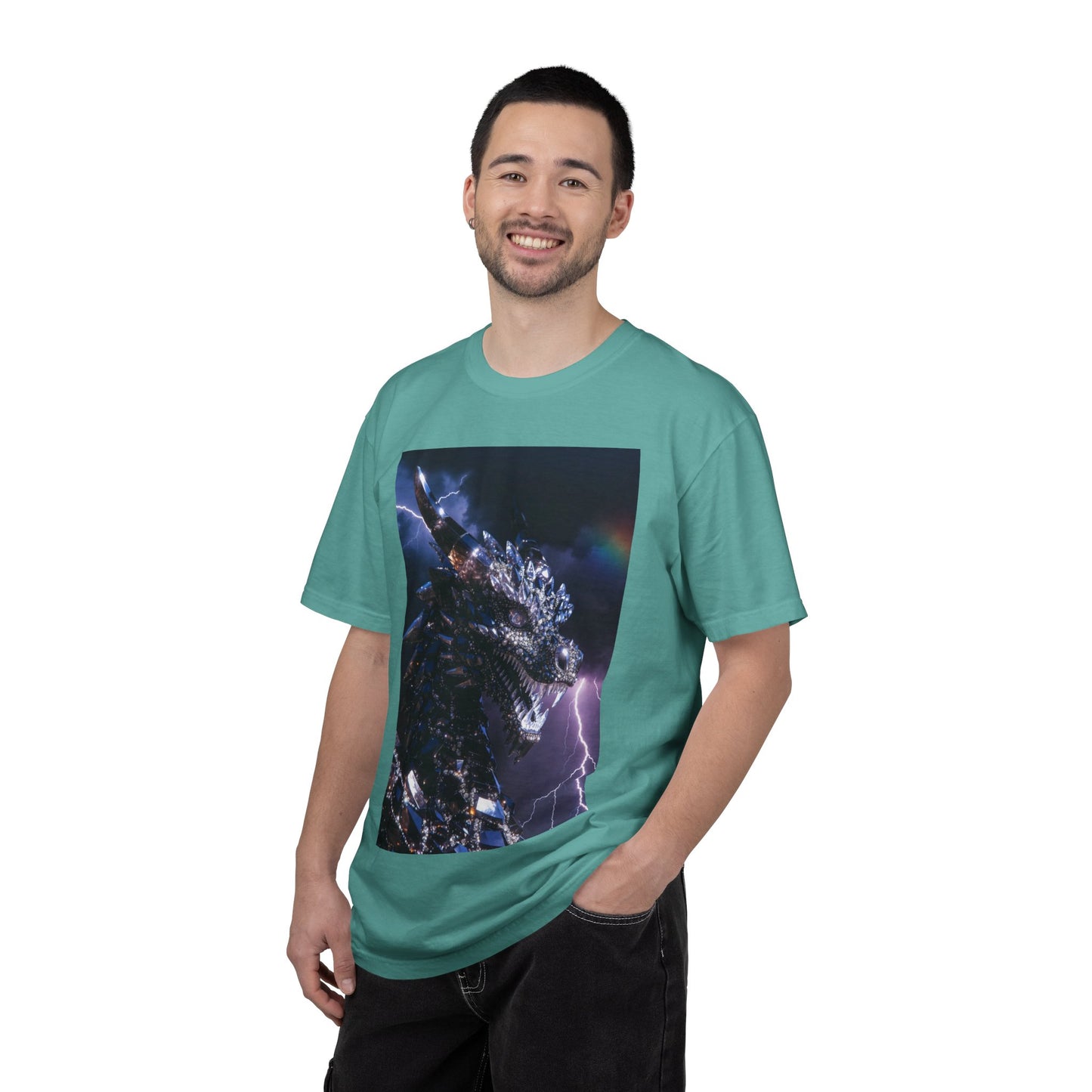 Dragon Lightning T-Shirt — Epic Kaiju Monster Graphic Tee