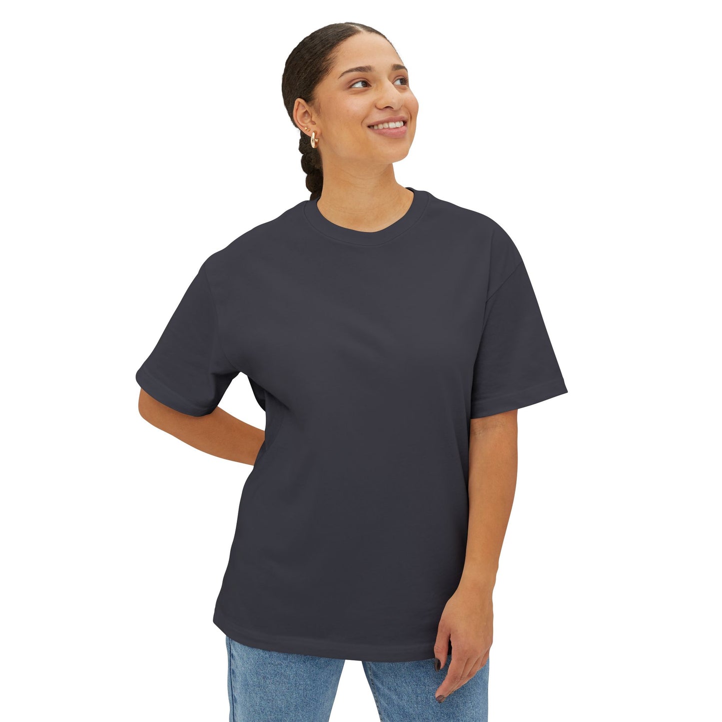 Unisex Oversized Boxy Tee - Relaxed Fit Shirt for Casual Wear, Perfect Gift for Birthdays, Holidays, Lounge, Everyday Style, Uplifting [...]