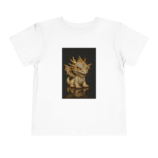 Adorable Dragon Toddler Tee | Kids' Fantasy Shirt, Birthday Gift for Boys and Girls, Cute Animal Print, Playful Toddler Fashion